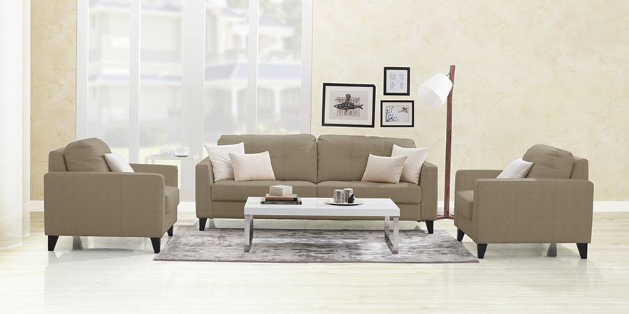 Franco Sofa (Cappuccino Italian Leather)